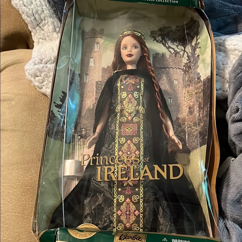 Barbie Celtic Princess Doll in Black and Gold